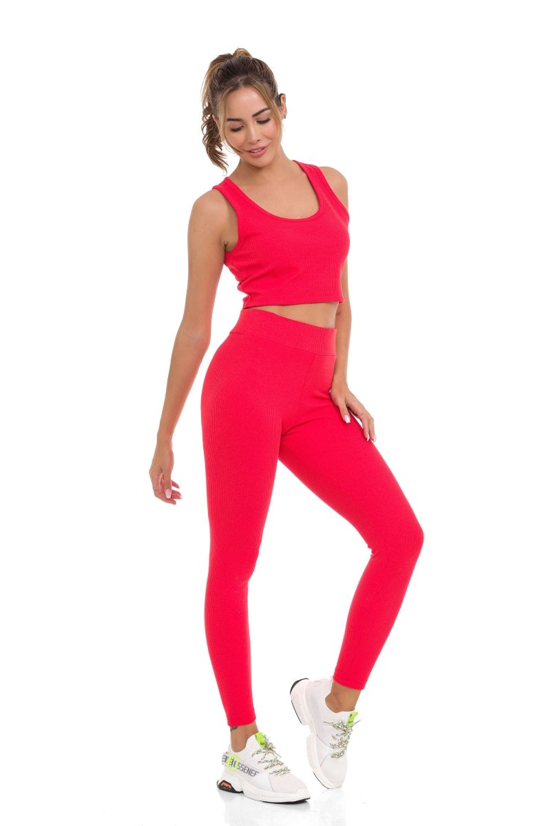 WTR150 Dames Sportpak, bestaande uit Crop-Top en Legging