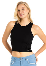 Wu105 Crop-Top da Donna