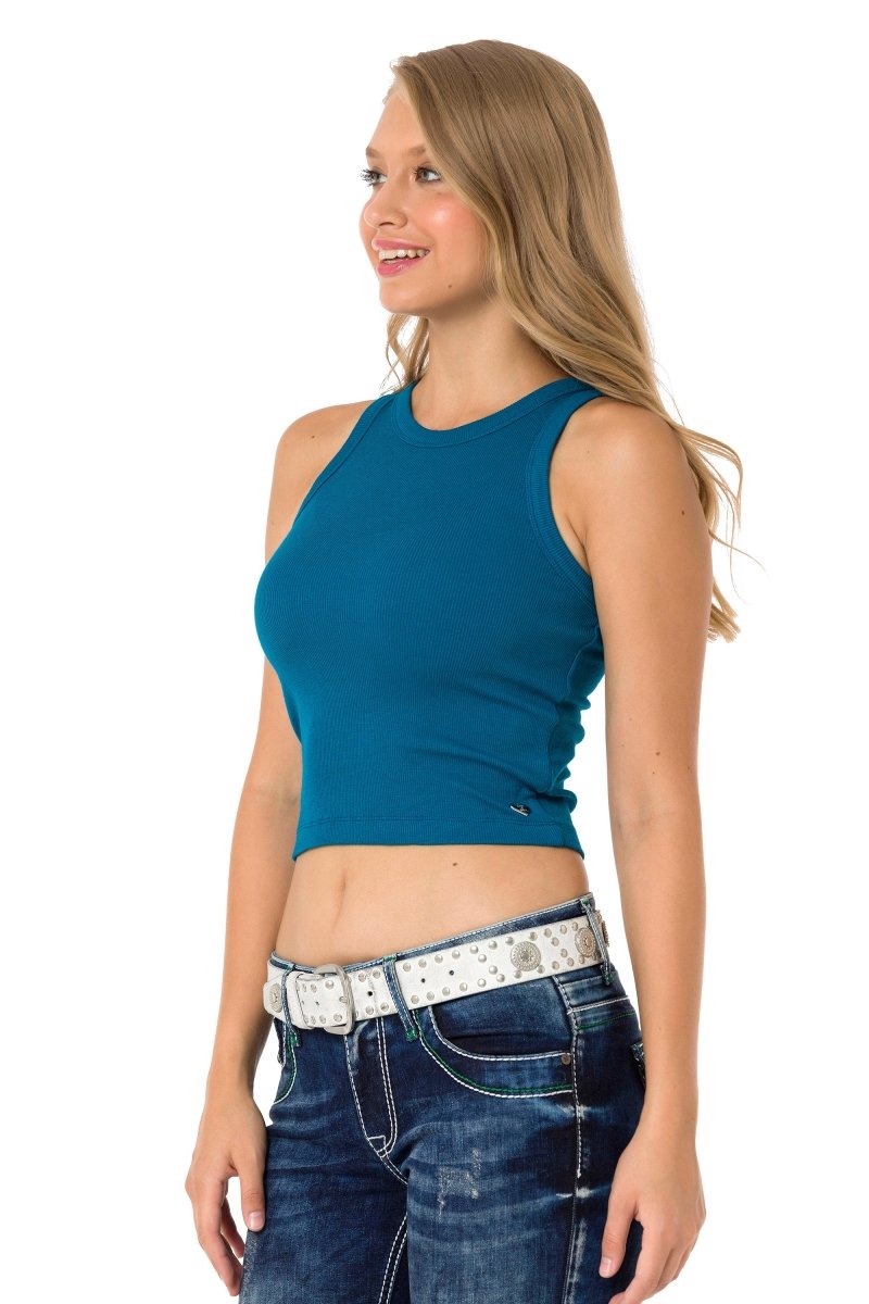 WU105 Dames Crop-Top