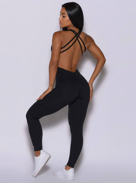 WY181 Jumpsuit nauwsluitend met Cut-Outs