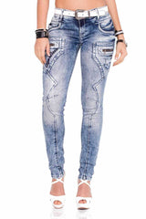 WD200 Blue Damen Jeans