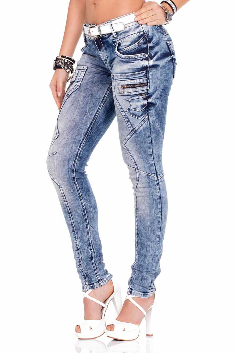 WD200 Blue Damen Jeans