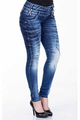 Jeans blu damen blu WD250