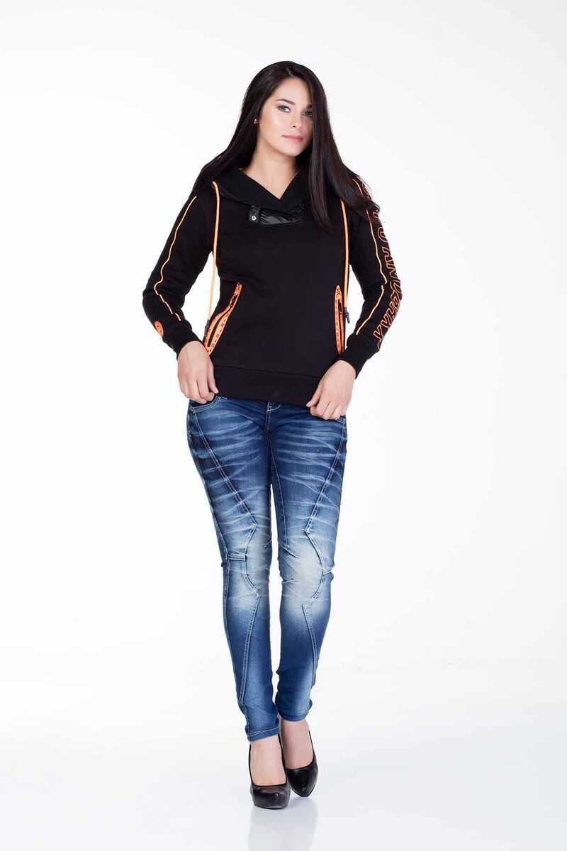 Jeans blu damen blu WD250